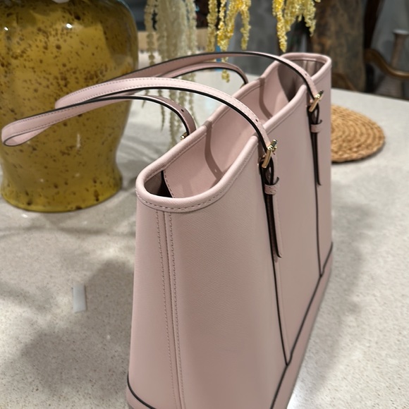 NWT Michael Kors Rose Color Tote - Picture 4 of 10